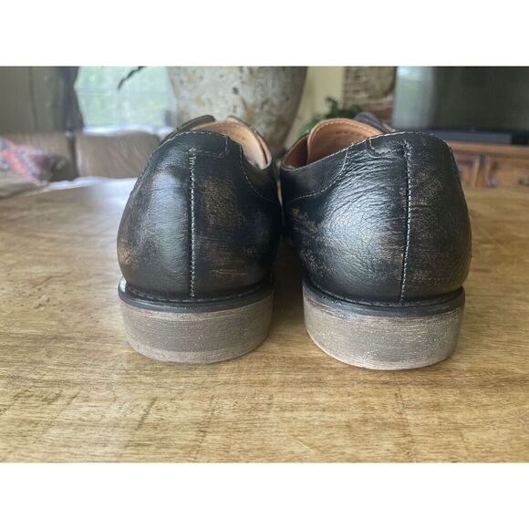 BED STU Distressed LEATHER INSIDE AND OUT Brown Men’s Workshop  Oxfords Shoes 10